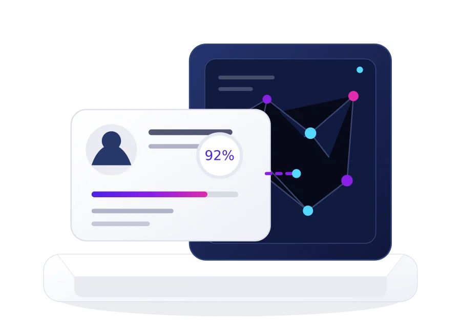 AI Profile Matching product illustration